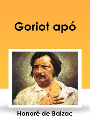 cover image of Goriot apó